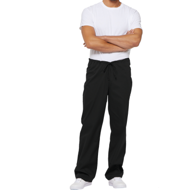 Unisex drawstring trousers with standard waistband